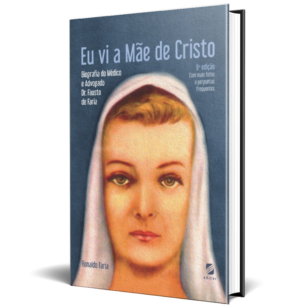 Capa do livro Eu vi a Mãe de Cristo, de Ronaldo Faria