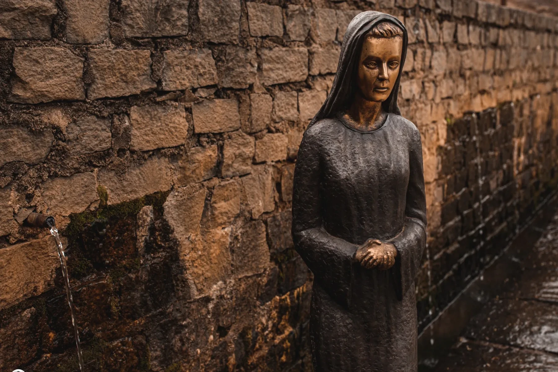 Imagem de Nossa Senhora no Santuário