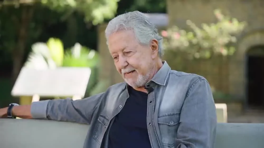 Roberto Faria durante seu relato sobre as Aparições